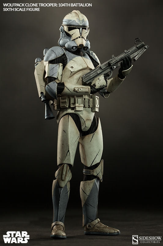 Sideshow - Sixth Scale Figure - Wolfpack Clone Trooper 104th Battalion