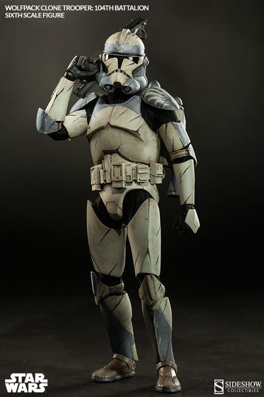 Sideshow - Sixth Scale Figure - Wolfpack Clone Trooper 104th Battalion