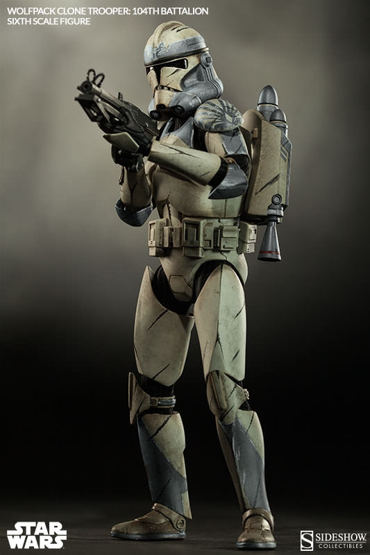 Sideshow - Sixth Scale Figure - Wolfpack Clone Trooper 104th Battalion