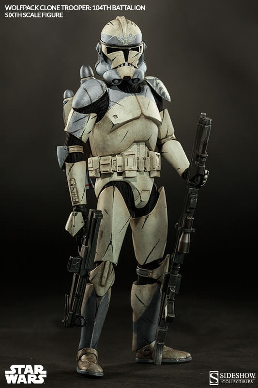 Sideshow - Sixth Scale Figure - Wolfpack Clone Trooper 104th Battalion