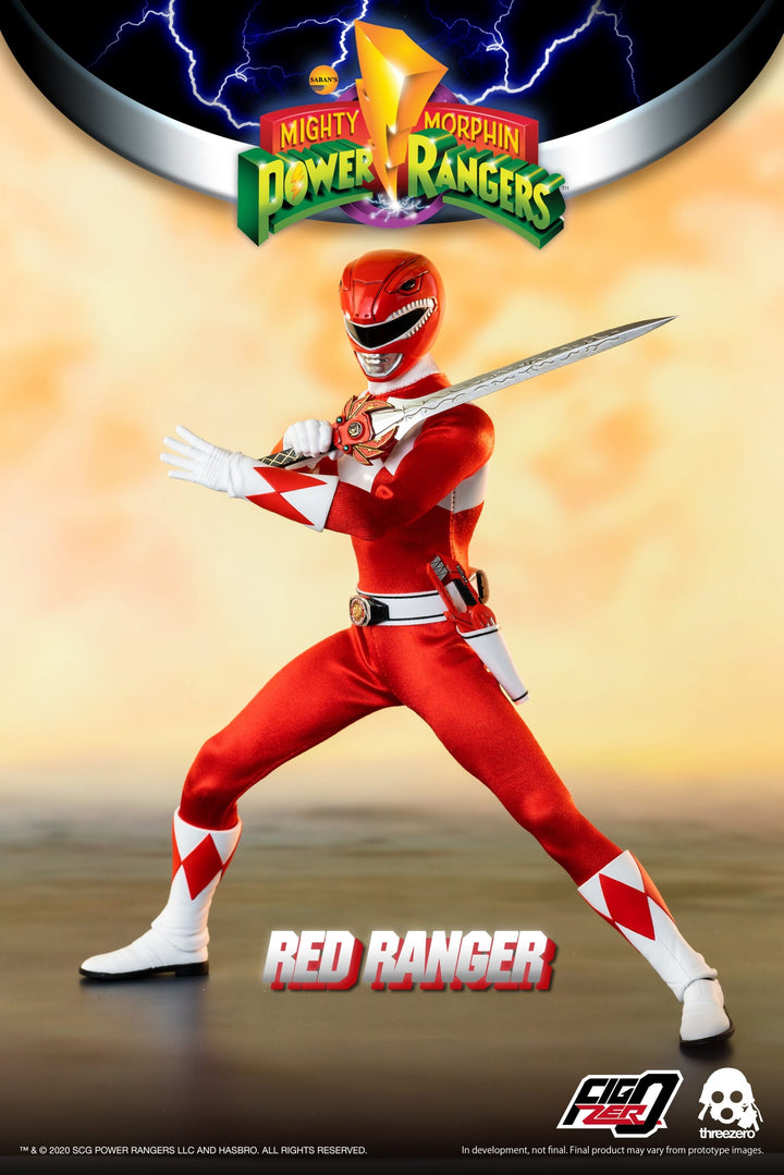 [Pre-Order] ThreeZero - Mighty Morphin Power Rangers – 1/6 Core Rangers + Green Ranger Six-Pack