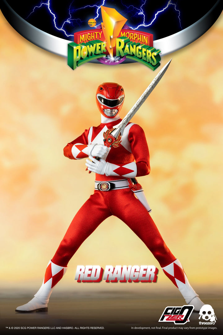 [Pre-Order] ThreeZero - Mighty Morphin Power Rangers – 1/6 Core Rangers + Green Ranger Six-Pack