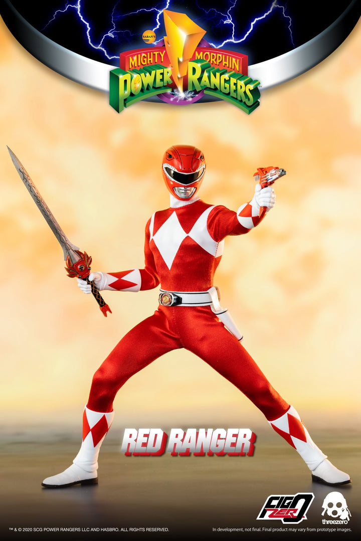 [Pre-Order] ThreeZero - Mighty Morphin Power Rangers – 1/6 Core Rangers + Green Ranger Six-Pack