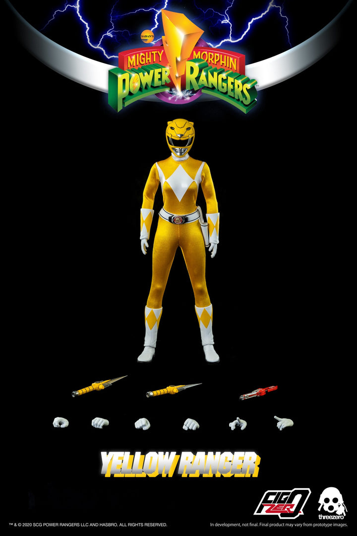 Core Rangers Dolls ThreeZero - Mighty Morphin Power Rangers – 1/6 Core Rangers + Green ...