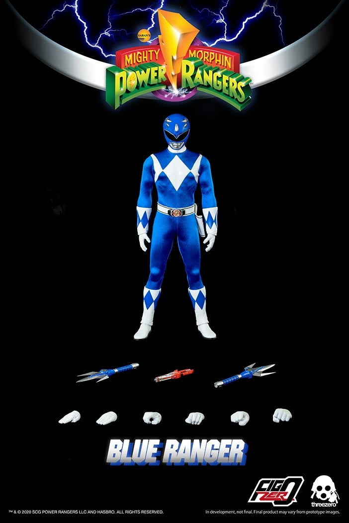 [Pre-Order] ThreeZero - Mighty Morphin Power Rangers – 1/6 Core Rangers + Green Ranger Six-Pack