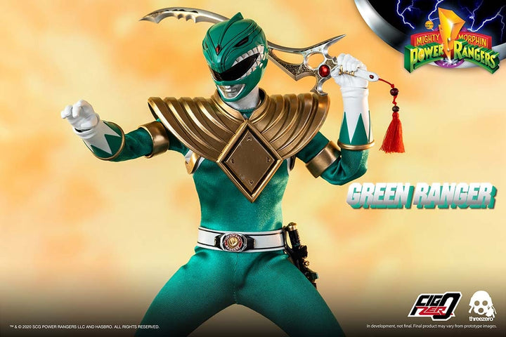 [Pre-Order] ThreeZero - Mighty Morphin Power Rangers – 1/6 Core Rangers + Green Ranger Six-Pack