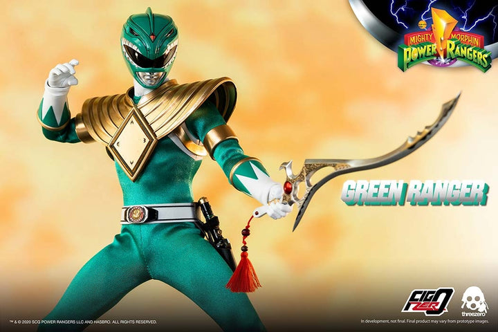 [Pre-Order] ThreeZero - Mighty Morphin Power Rangers – 1/6 Core Rangers + Green Ranger Six-Pack