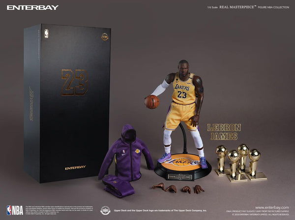 [Pre-Order] Enterbay - Real Masterpiece NBA Series - LeBron James 1/6 Figure