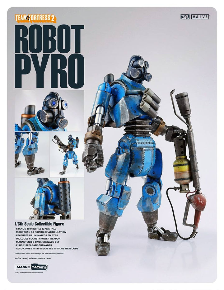 ThreeA - VALVe Team Fotress 2 Mann vs Machine - Blue Pyro