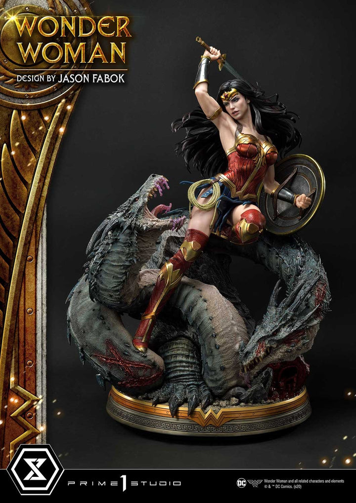 [Pre-Order] PRIME1 STUDIO - MMDC-48EX: WONDER WOMAN VERSUS HYDRA EXCLUSIVE VERSION (WONDER WOMAN COMICS)