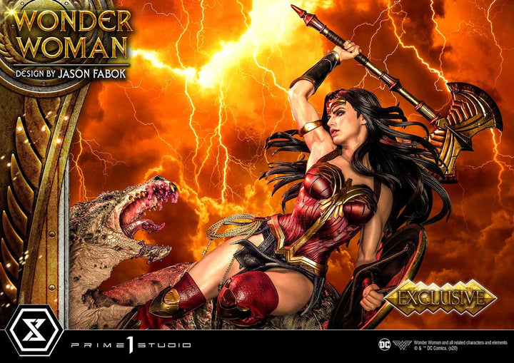 [Pre-Order] PRIME1 STUDIO - MMDC-48EX: WONDER WOMAN VERSUS HYDRA EXCLUSIVE VERSION (WONDER WOMAN COMICS)