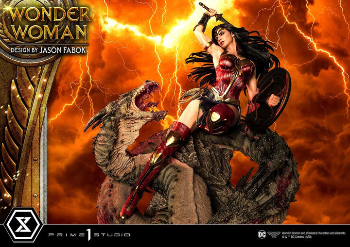 [Pre-Order] PRIME1 STUDIO - MMDC-48EX: WONDER WOMAN VERSUS HYDRA EXCLUSIVE VERSION (WONDER WOMAN COMICS)