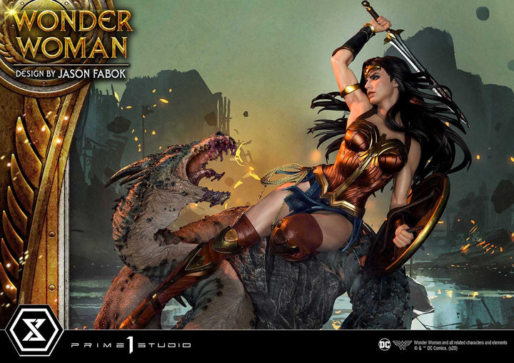 [Pre-Order] PRIME1 STUDIO - MMDC-48EX: WONDER WOMAN VERSUS HYDRA EXCLUSIVE VERSION (WONDER WOMAN COMICS)