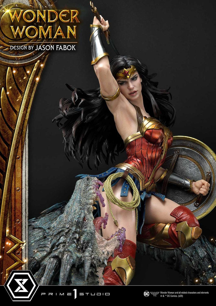 [Pre-Order] PRIME1 STUDIO - MMDC-48EX: WONDER WOMAN VERSUS HYDRA EXCLUSIVE VERSION (WONDER WOMAN COMICS)