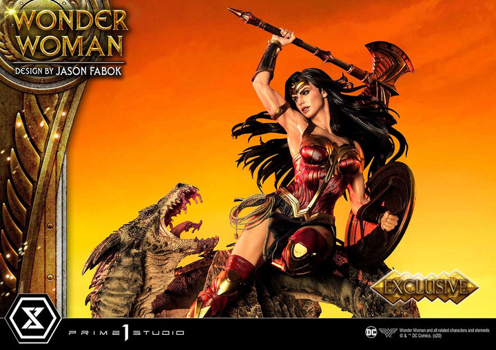 [Pre-Order] PRIME1 STUDIO - MMDC-48EX: WONDER WOMAN VERSUS HYDRA EXCLUSIVE VERSION (WONDER WOMAN COMICS)