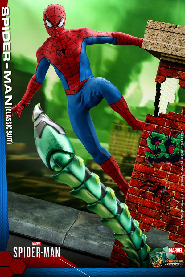 [Pre-Order] Hot Toys - VGM45 - Marvel's Spider-Man - 1/6th scale Spider-Man (Anti-Ock Suit) Collectible Figure (Deluxe Version)