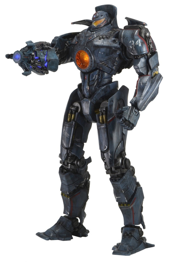 NECA - Pacific Rim - 18″ Battle Damaged Gipsy Danger with Light Up Plasma Cannon Arm