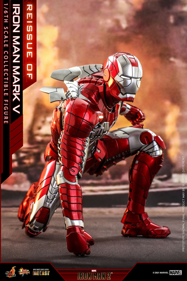 Hot Toys – MMS400D18 - Iron Man 2 - 1/6th scale Iron Man Mark V Collectible Figure