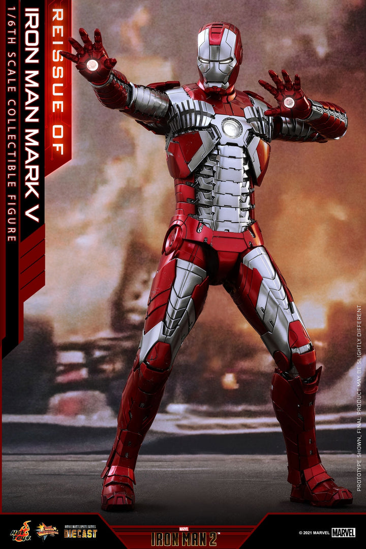 Hot Toys – MMS400D18 - Iron Man 2 - 1/6th scale Iron Man Mark V Collectible Figure