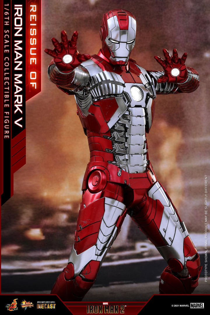 Hot Toys – MMS400D18 - Iron Man 2 - 1/6th scale Iron Man Mark V Collectible Figure