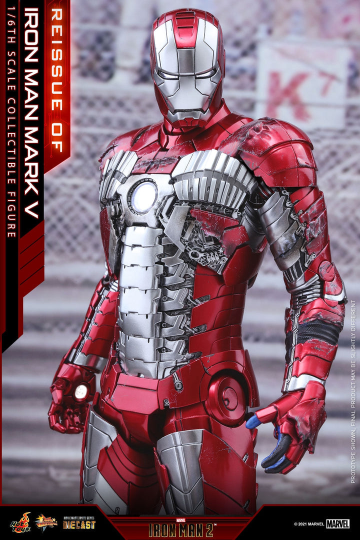 Hot Toys – MMS400D18 - Iron Man 2 - 1/6th scale Iron Man Mark V Collectible Figure