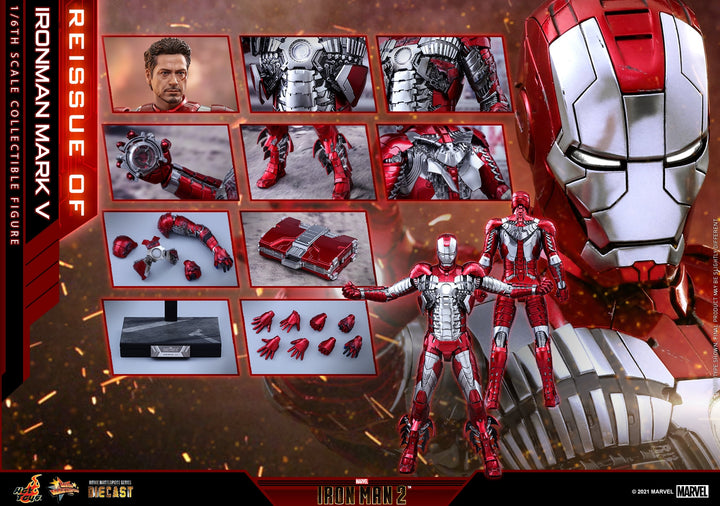 Hot Toys – MMS400D18 - Iron Man 2 - 1/6th scale Iron Man Mark V Collectible Figure