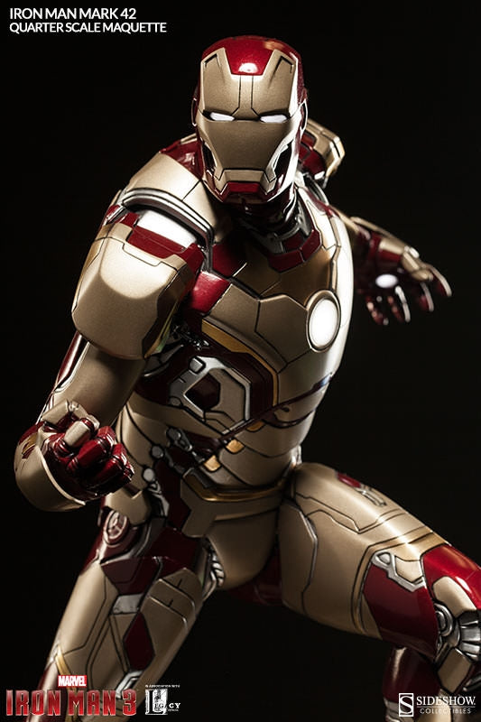 Sideshow - Quarter Scale Maquette - Iron Man Mark 42