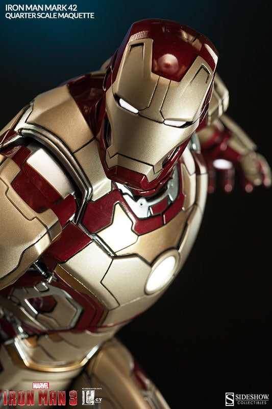 Sideshow - Quarter Scale Maquette - Iron Man Mark 42