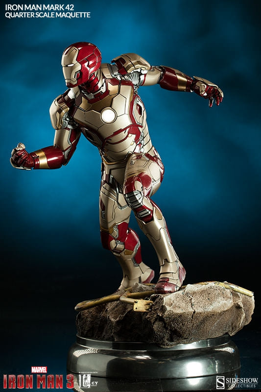 Sideshow - Quarter Scale Maquette - Iron Man Mark 42