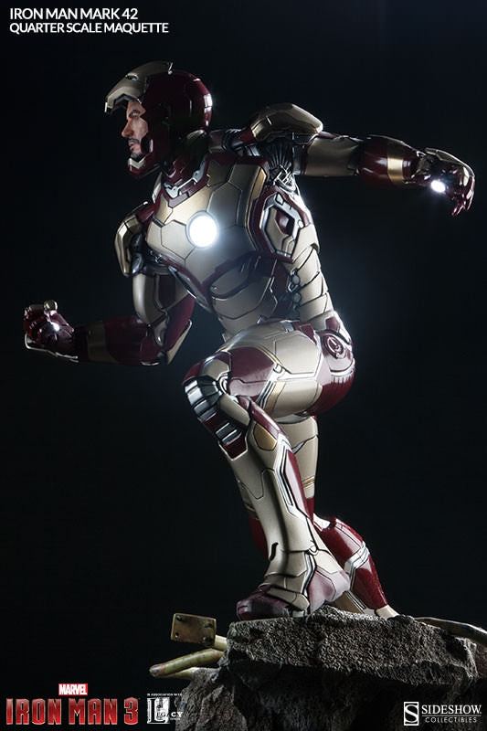 Sideshow - Quarter Scale Maquette - Iron Man Mark 42