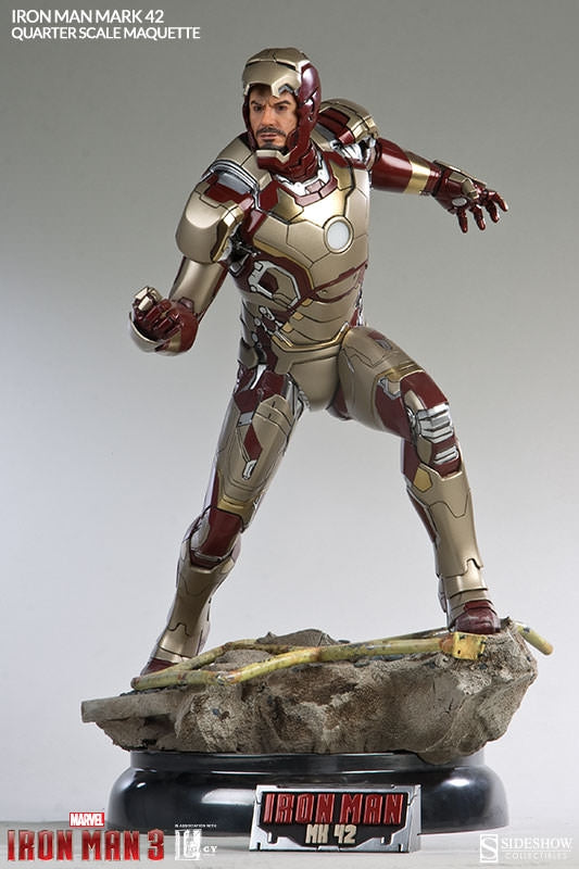 Sideshow - Quarter Scale Maquette - Iron Man Mark 42