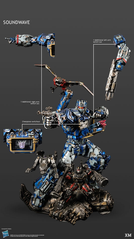 [Pre-Order] XM Studios - Soundwave - Transformers Premium Collectibles series statue