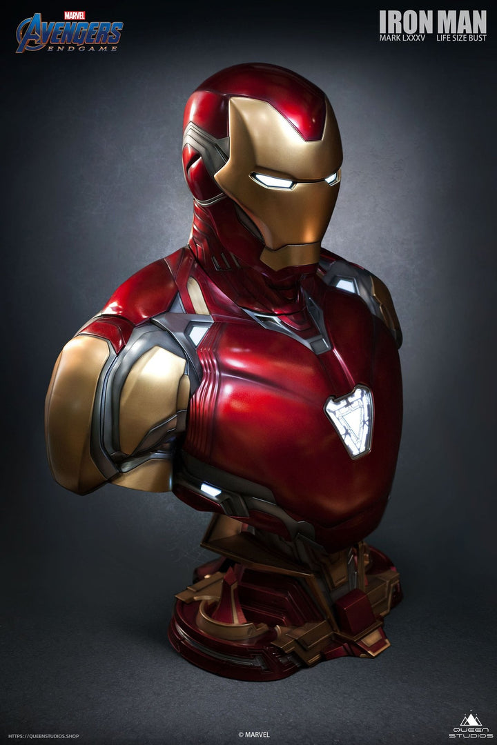 [Pre-Order] Queen Studios Iron Man Mark 49 Rescue Suit Life-Size Bust