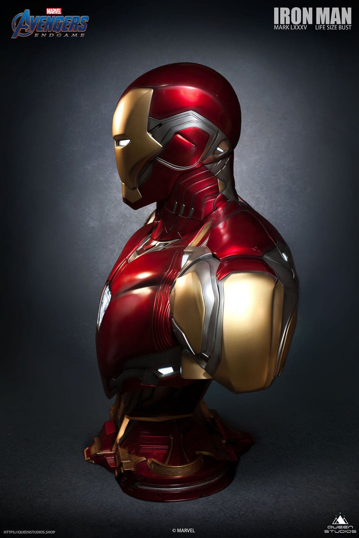 [Pre-Order] Queen Studios Iron Man Mark 49 Rescue Suit Life-Size Bust