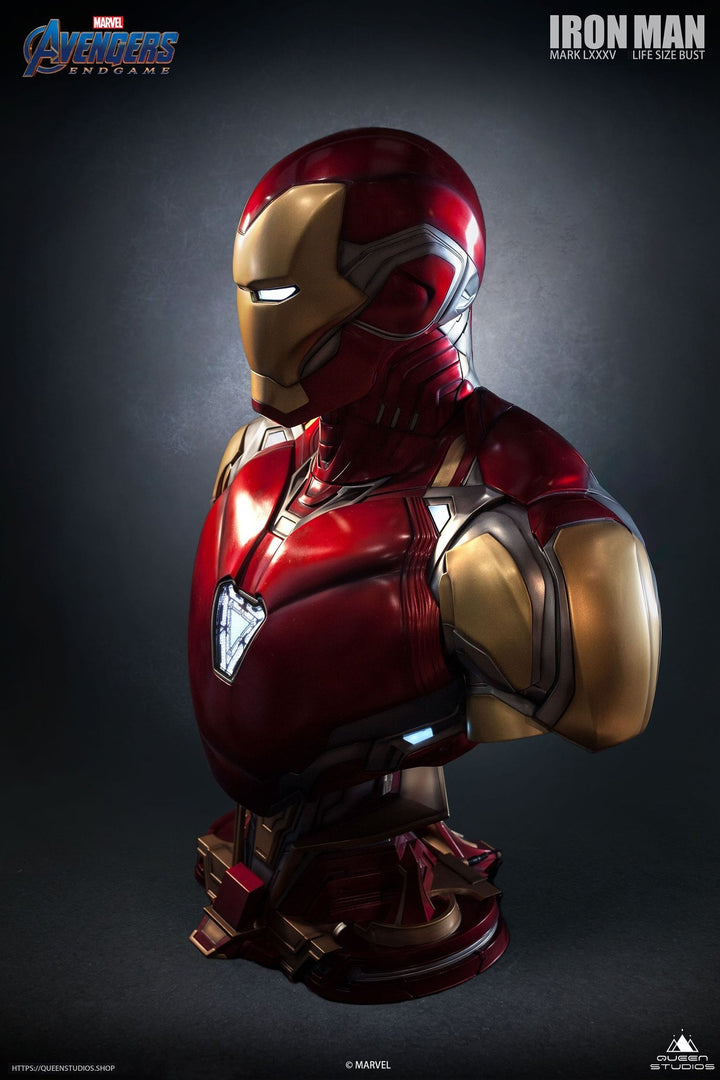 [Pre-Order] Queen Studios Iron Man Mark 49 Rescue Suit Life-Size Bust