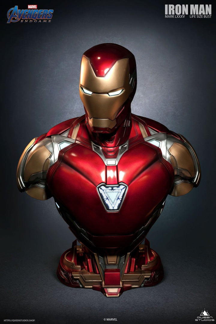 [Pre-Order] Queen Studios Iron Man Mark 49 Rescue Suit Life-Size Bust