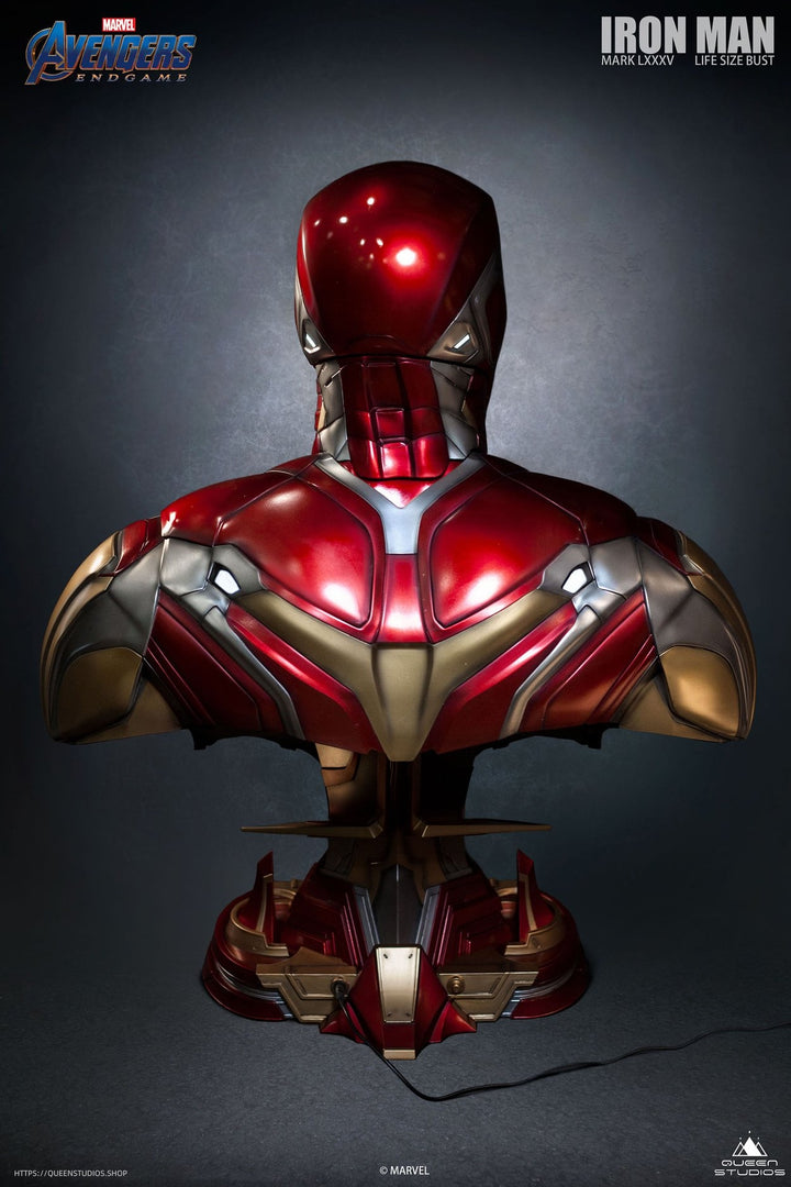 [Pre-Order] Queen Studios Iron Man Mark 49 Rescue Suit Life-Size Bust