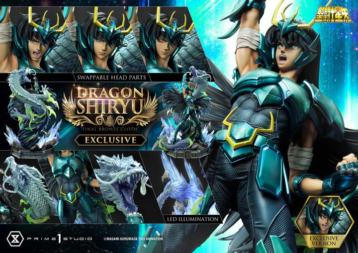 [Pre-Order] PRIME1 STUDIO - PMKZ-02 DRAGON SHIRYU FINAL BRONZE CLOTH (SAINT SEIYA)