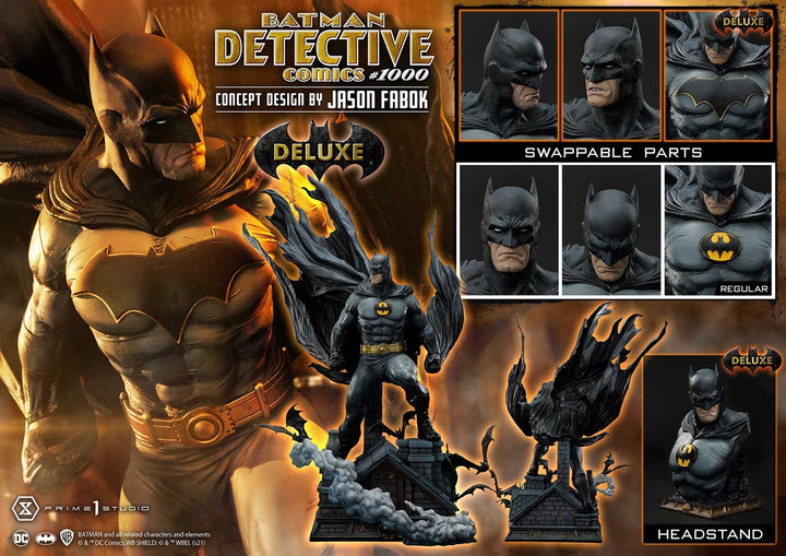 [Pre-Order] PRIME1 STUDIO - MMDC-50 - BATMAN DETECTIVE COMICS 1000 CONCEPT DESIGN BY JASON FABOK (DC COMICS)