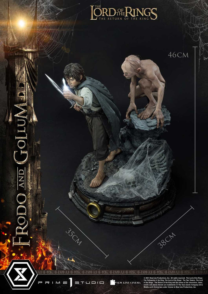 [Pre-Order] PRIME1 STUDIO - PMLOTR-07: FRODO AND GOLLUM (THE LORD OF THE RINGS: THE RETURN OF THE KING)