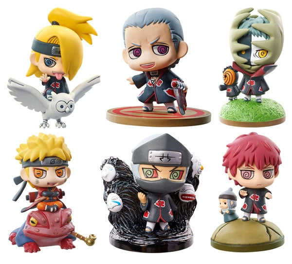 Petit Chara Land - NARUTO Shippiden - Kuchiyose! Naruto to Akatsuki Hen Part.1 6Pack BOX