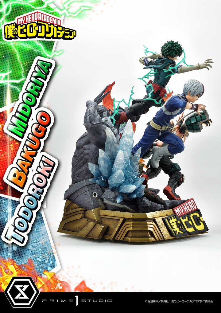 [Pre-Order] PRIME1 STUDIO - UPMMHA-01DXS: MIDORIYA, BAKUGO & TODOROKI DELUXE BONUS VERSION (MY HERO ACADEMIA)