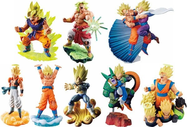 Dragon Ball Capsule R - Legendary Warriors Super Saiyan Arc 7Pack BOX