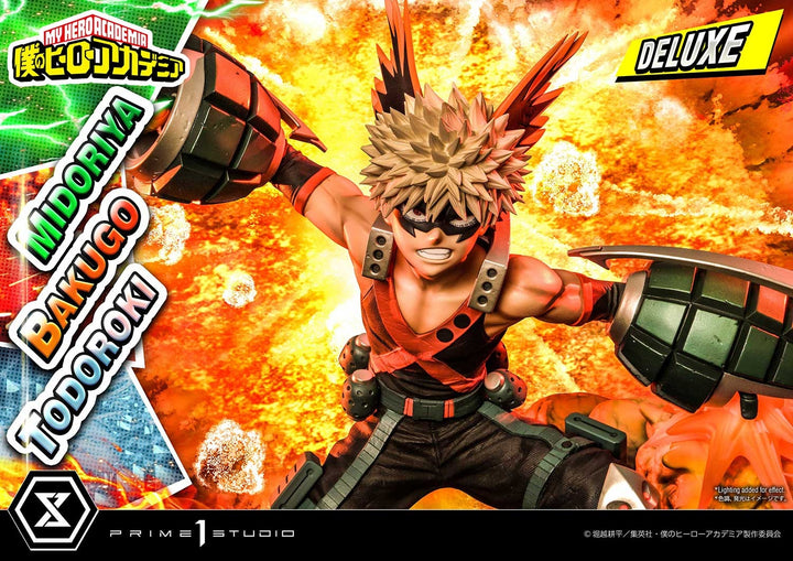 [Pre-Order] PRIME1 STUDIO - UPMMHA-01DXS: MIDORIYA, BAKUGO & TODOROKI DELUXE BONUS VERSION (MY HERO ACADEMIA)