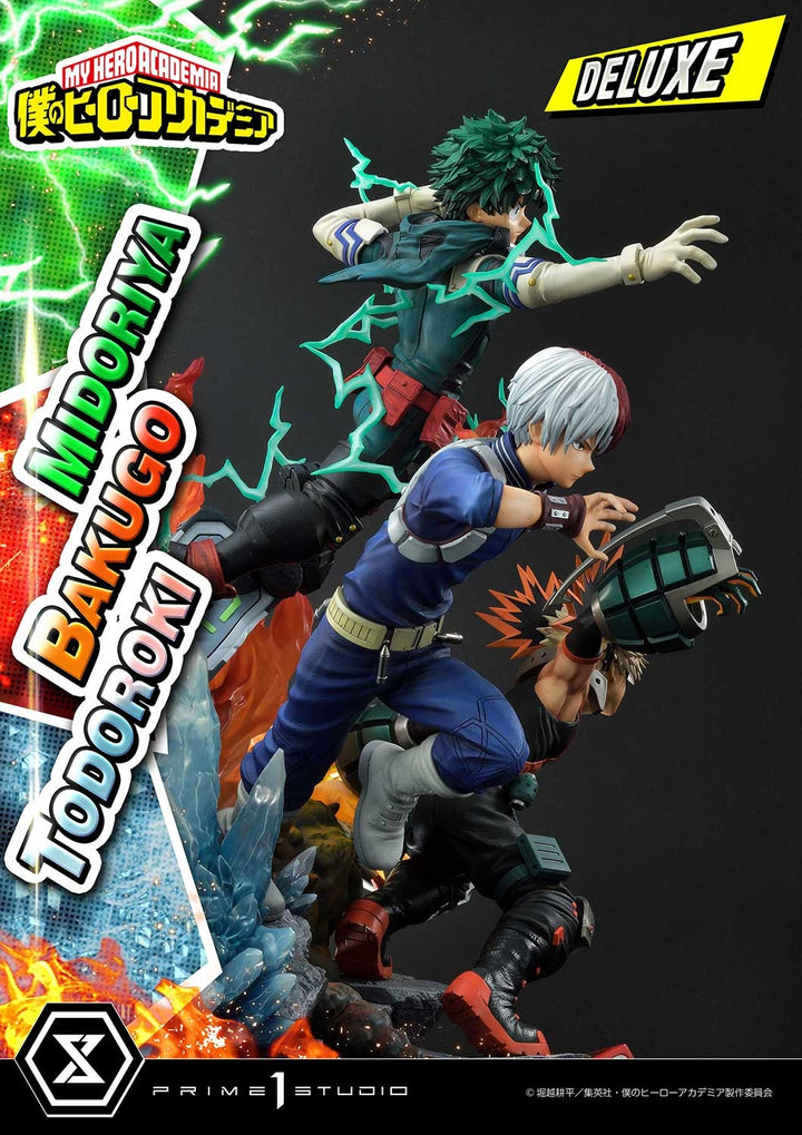 [Pre-Order] PRIME1 STUDIO - UPMMHA-01DXS: MIDORIYA, BAKUGO & TODOROKI DELUXE BONUS VERSION (MY HERO ACADEMIA)