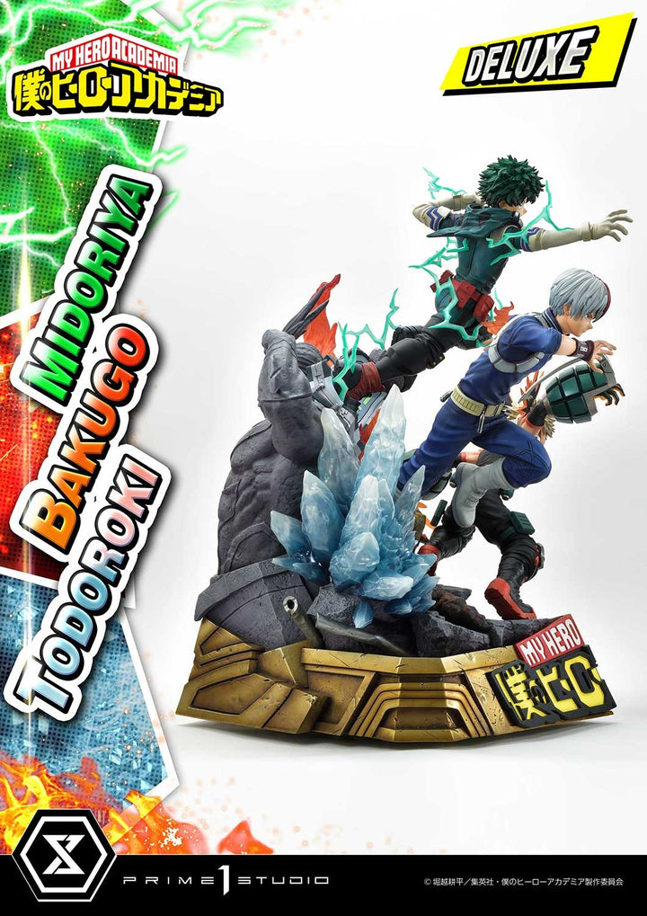 [Pre-Order] PRIME1 STUDIO - UPMMHA-01DXS: MIDORIYA, BAKUGO & TODOROKI DELUXE BONUS VERSION (MY HERO ACADEMIA)