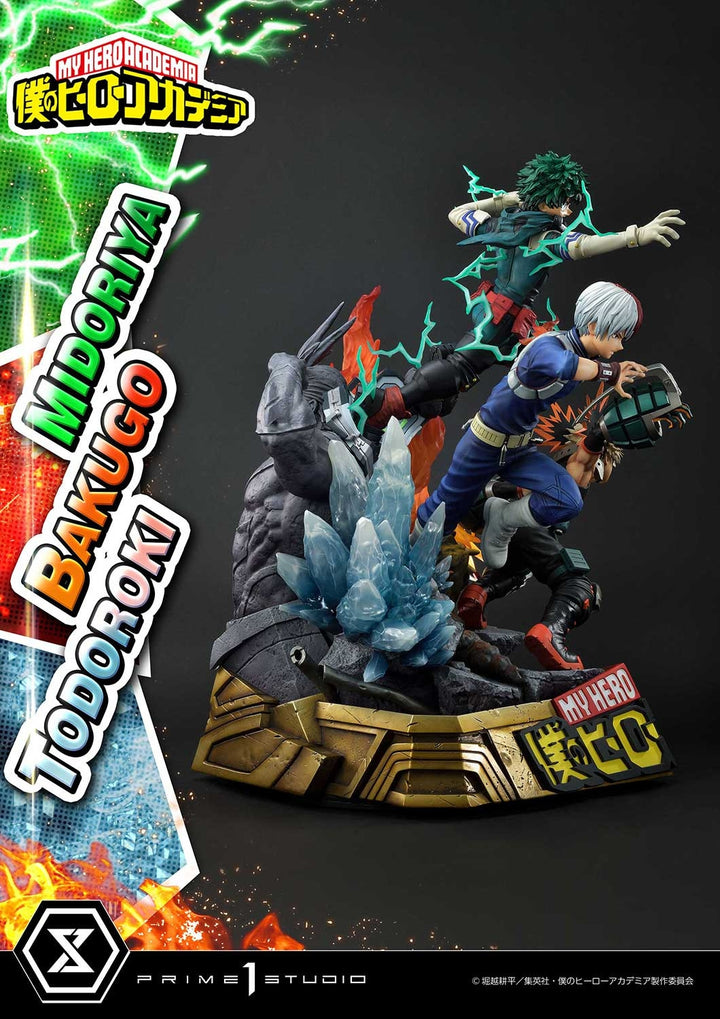 [Pre-Order] PRIME1 STUDIO - UPMMHA-01DXS: MIDORIYA, BAKUGO & TODOROKI DELUXE BONUS VERSION (MY HERO ACADEMIA)