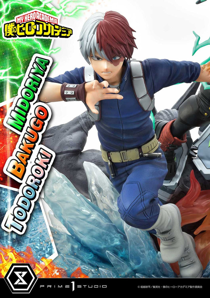 [Pre-Order] PRIME1 STUDIO - UPMMHA-01DXS: MIDORIYA, BAKUGO & TODOROKI DELUXE BONUS VERSION (MY HERO ACADEMIA)