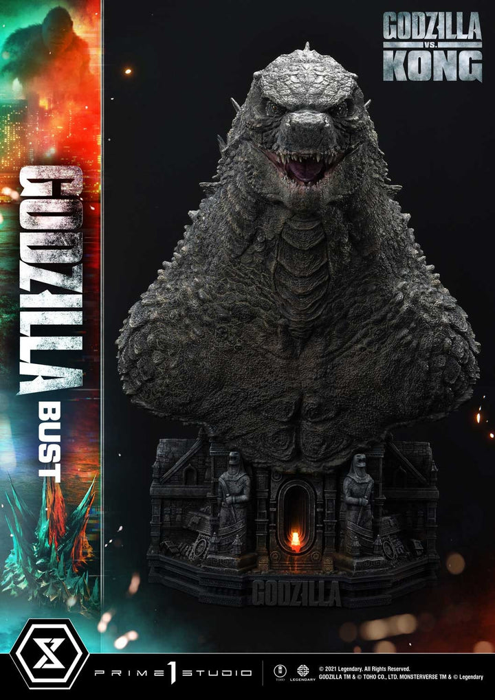 [Pre-Order] PRIME1 STUDIO - LSGVK-01S: GODZILLA BUST BONUS VERSION (GODZILLA VS KONG)