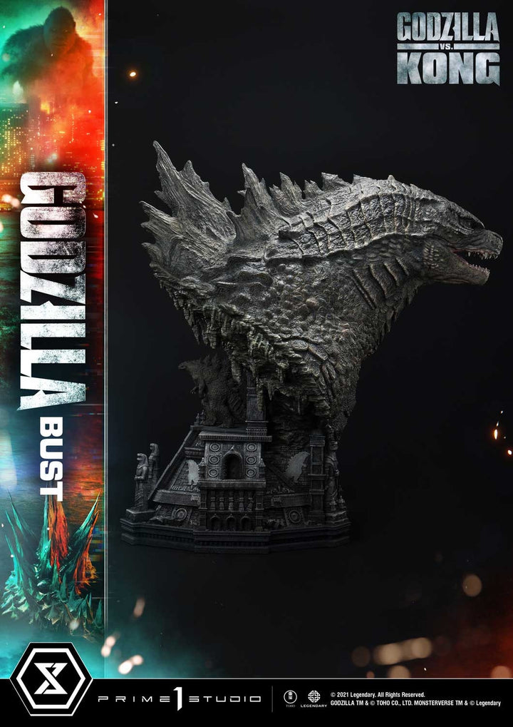 [Pre-Order] PRIME1 STUDIO - LSGVK-01S: GODZILLA BUST BONUS VERSION (GODZILLA VS KONG)